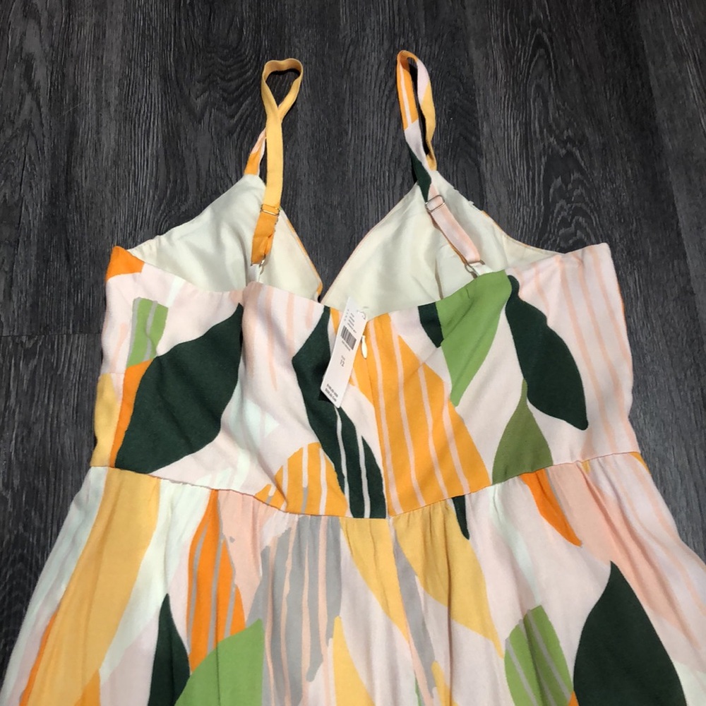 NWT Anthropologie (12) hutch Wide Leg Flounced Jumpsuit - Picture 7 of 12
